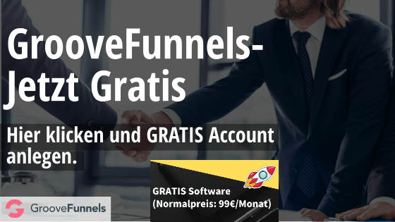 Groove Funnels Gratis Account in Aktion 