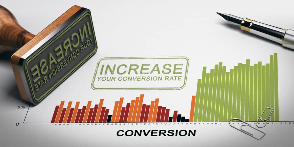 Conversion-rate-optimization-marketing-performance optimiert die Anzahl der konvertierenden Kunden.